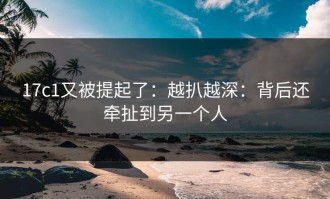 17c1又被提起了：越扒越深：背后还牵扯到另一个人