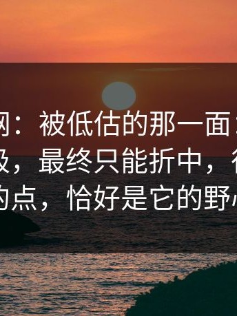 聊聊91网：被低估的那一面：试映反馈太两极，最终只能折中，很多人骂的点，恰好是它的野心